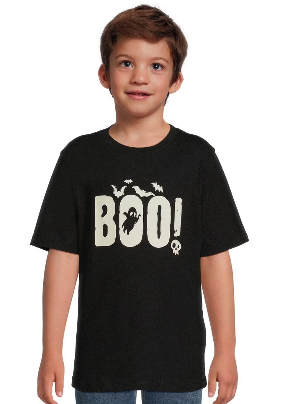 Boys' Glow In The Dark Boo T-Shirt